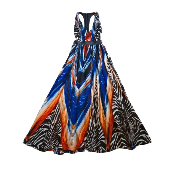 TOV Holy Multicolor Halter Maxi Dress - Picture 5 of 8